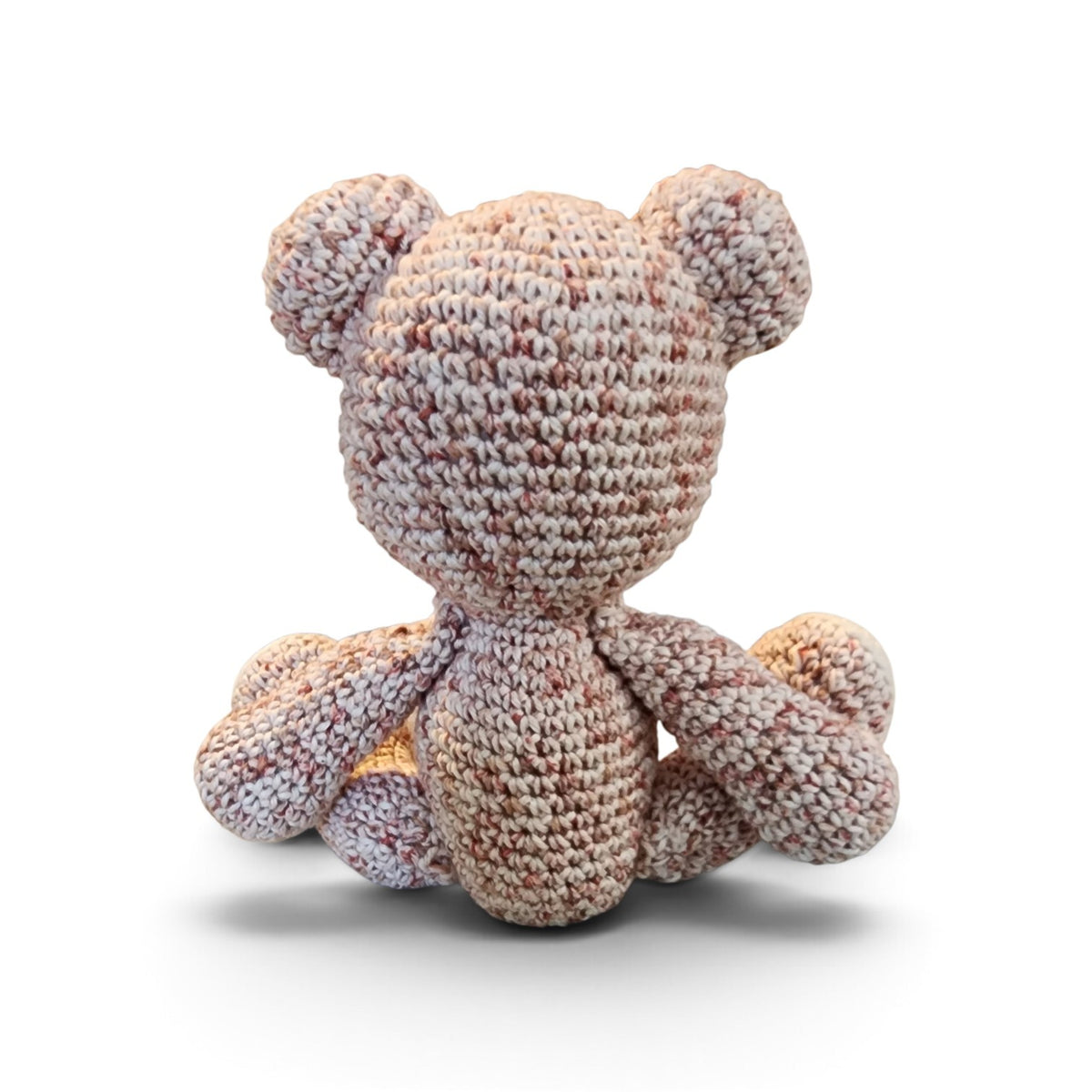 Adorable Handmade Cotton Crochet Teddy Bear with movable legs